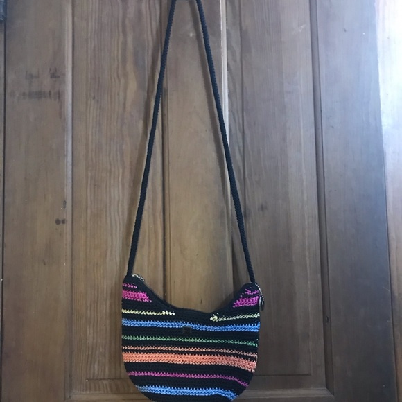 The Sak Multi-color Woven Crossbody Bag - Picture 2 of 9